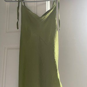 UO Margo Satin Slip Dress